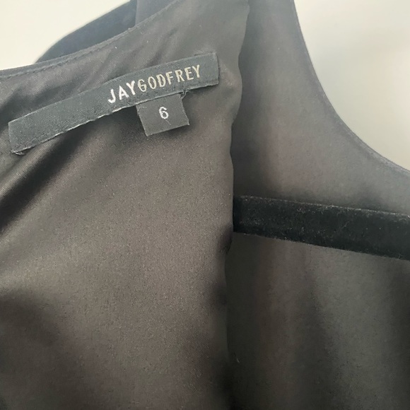 JAYGODFREY Midi Bodycon Dress with Mesh Cutout - Picture 8 of 12